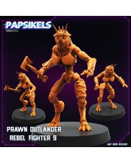 Gamba Guerrera Forastera Rebelde - I|Papsikels Miniatures|Miniaturas District 9