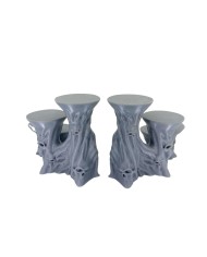Plataforma de Calavera Sangrienta con Escaleras Dobles|Forbidden Prints|Escenografía Demoniaca