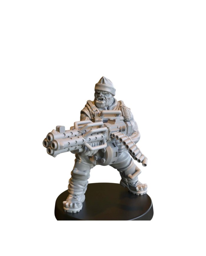 Kutlaag from Orc Spec Ops Squad|David Sheff Models|SciFi Orc Miniatures