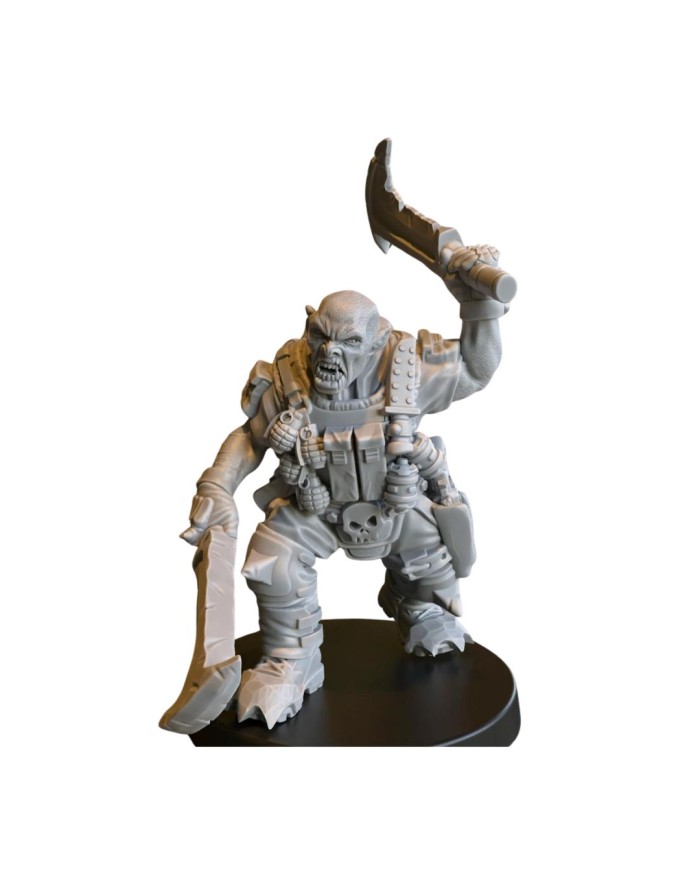 Draugour from Orc Spec Ops Squad|David Sheff Models|SciFi Orc Miniatures