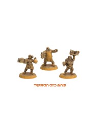 Dwarf Tavern Revellers - 6 minis