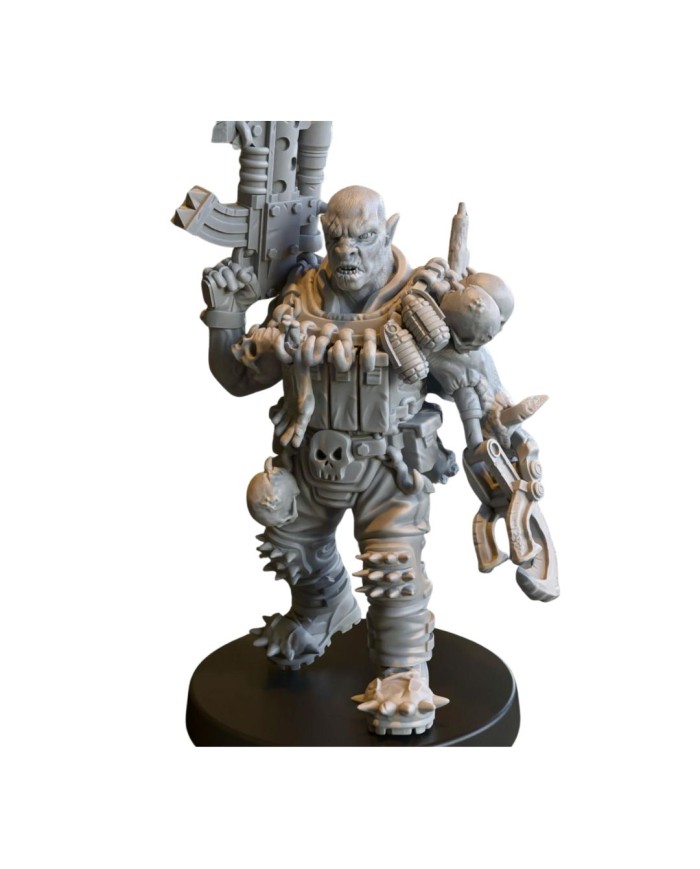 Gorharuuk from Orc Spec Ops Squad|David Sheff Models|SciFi Orc Miniatures