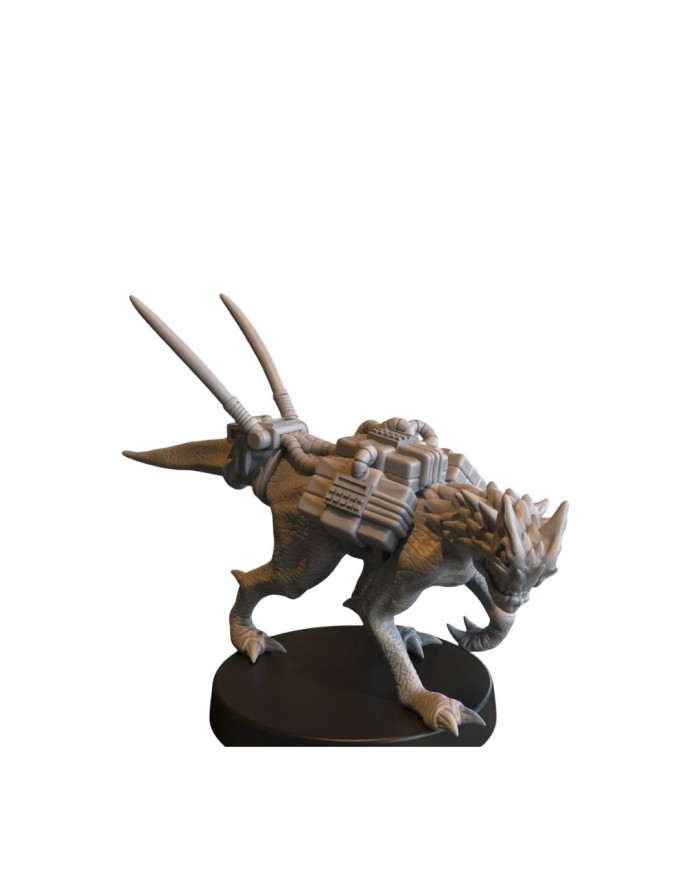 Explosive Hound from Orc Spec Ops Squad|David Sheff Models|SciFi Orc Miniatures