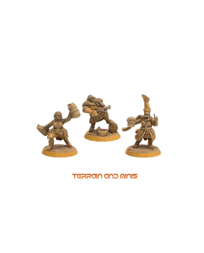 Dwarf Tavern Revellers - 6 minis