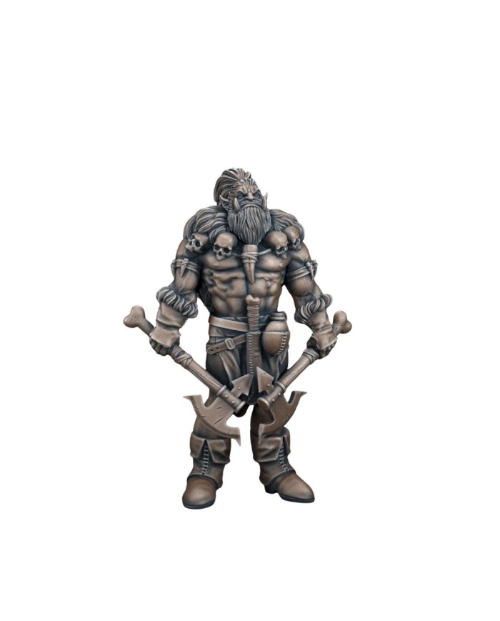Bárbaro Orco|TytanTroll Miniatures|Bárbaros