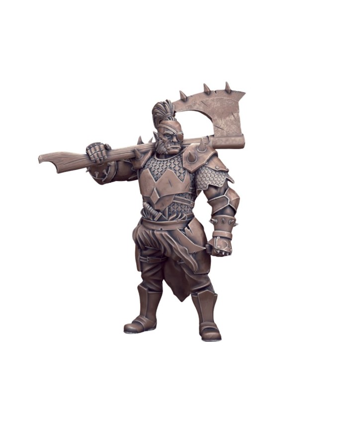 Guerrero Orco|TytanTroll Miniatures|Guerreros