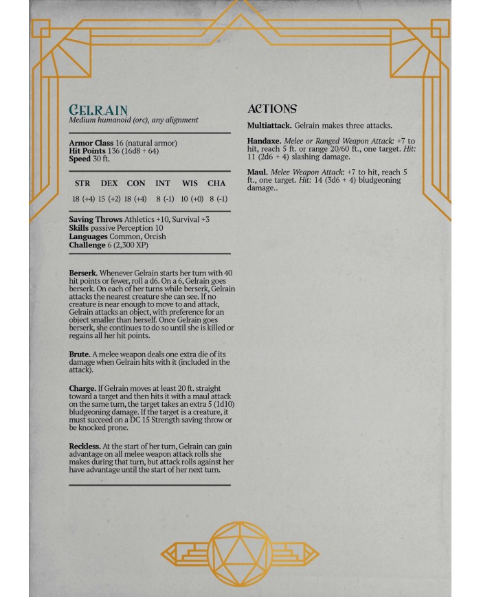 Bárbara Orca - Gelrain