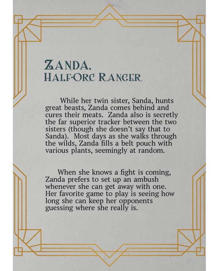 Exploradora Semiorco - Zanda