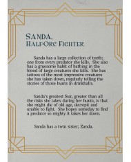 Half-Orc Fighter - Sanda
