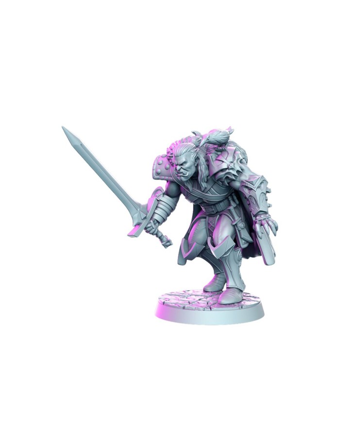 Half Orc Barbarian - Gazzmal|RN Estudio|Barbarians