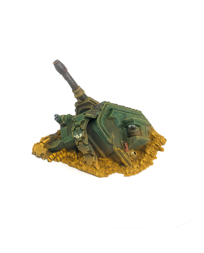 Tanque LR Destruido - A|Txarli Factory|Terreno Disperso Grimdark