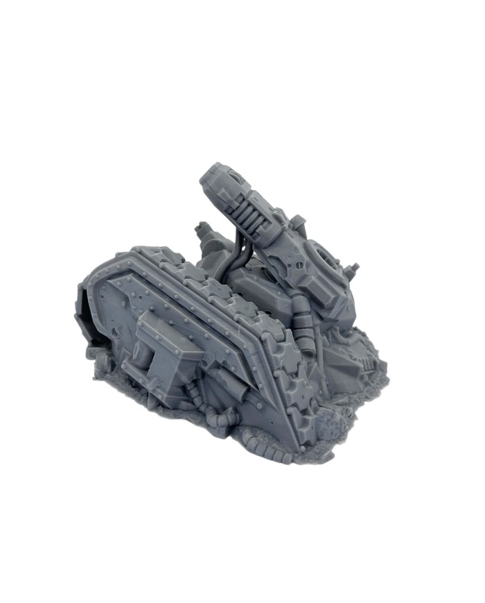 Tanque LR Destruido - B|Txarli Factory|Terreno Disperso Grimdark