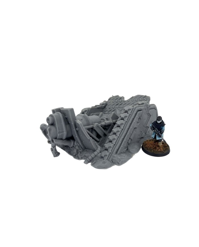 

















Tanque Basil destruido hecho con bioplástico (PLA+) en alta resolución y con las siguientes dimensiones: 106x135x46mm
Este tanque Basil destruido no es un miniatura de Vehículo Basilisco 40K y no esta afiliado, ni apoyado de alguna forma a Warhammer 40K o Games Workshop.
En el universo de Warhammer 40K , el Vehículo Basilisco 40K es una pieza de artillería muy utilizada en las formaciones de la Guardia Imperial.
Todos los elementos vienen sin pintar y puede requerir montaje.
Inspeccionamos todos nuestros productos antes del envío, pero debido a la naturaleza de la impresión 3D, algunos objetos pueden requerir una limpieza antes de su uso.
Otras resoluciones de impresión (calidad de impresión) y escala (tamaño) están disponibles según se solicite.
Miniaturas del Vehículo Basilisco 40K pueden adquirirse en warhammer.com









Terrain And Minis es un vendedor autorizado con licencia comercial de Txarli Factory

Más productos de Txarli Factory los podrá encontrar aquí.









