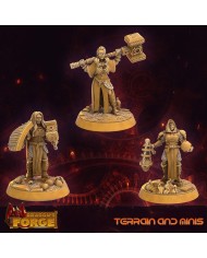 Theoligarch Clerics - 12 minis