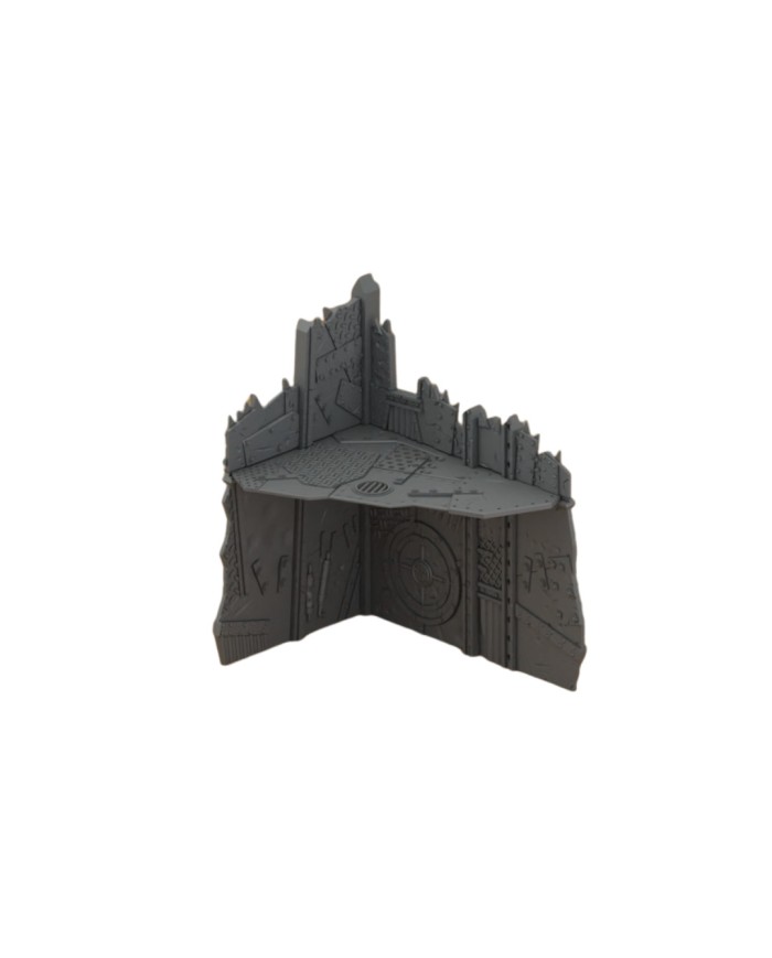 Orc L-Shaped Medium Ruins A - Pariah Nexus Compatible|Fabricator's Lair|Kill Zone Terrain