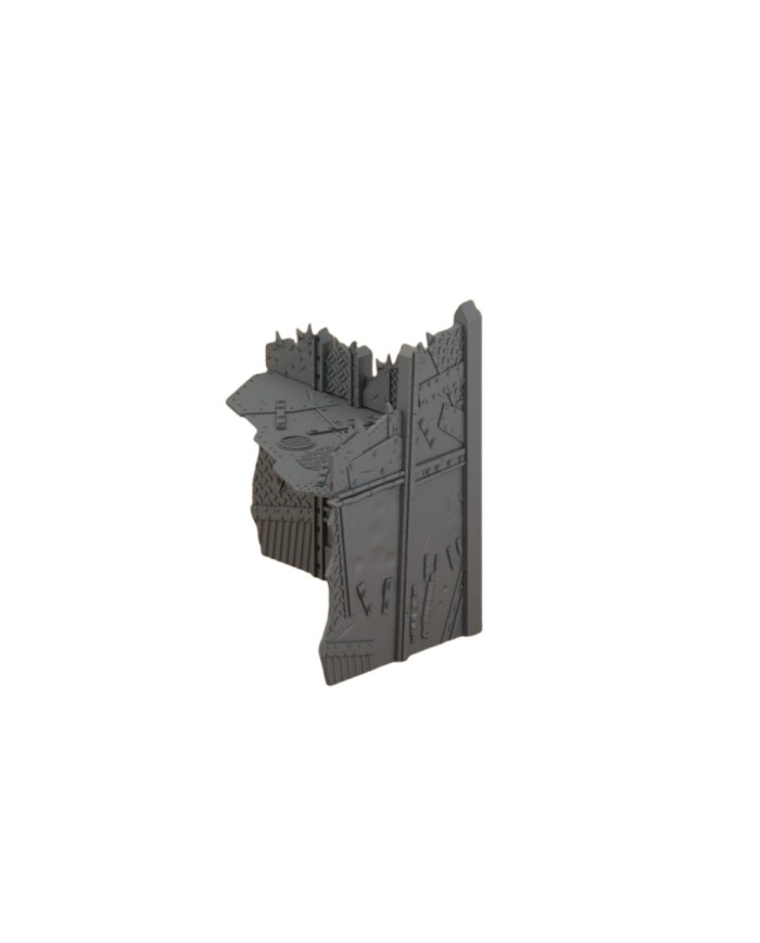 Inverted Orc L-Shaped Medium Ruins - Pariah Nexus Compatible|Fabricator's Lair|Kill Zone Terrain