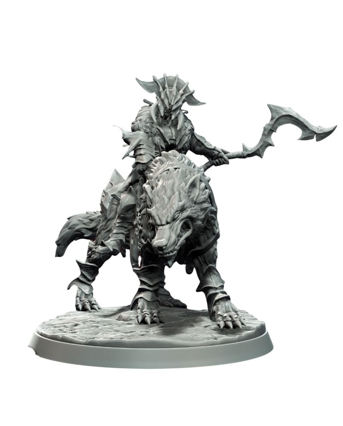 Jinete Lobo Orco del Clan Shagrat - Horda Orco|Monolith Arts|Horda Orco