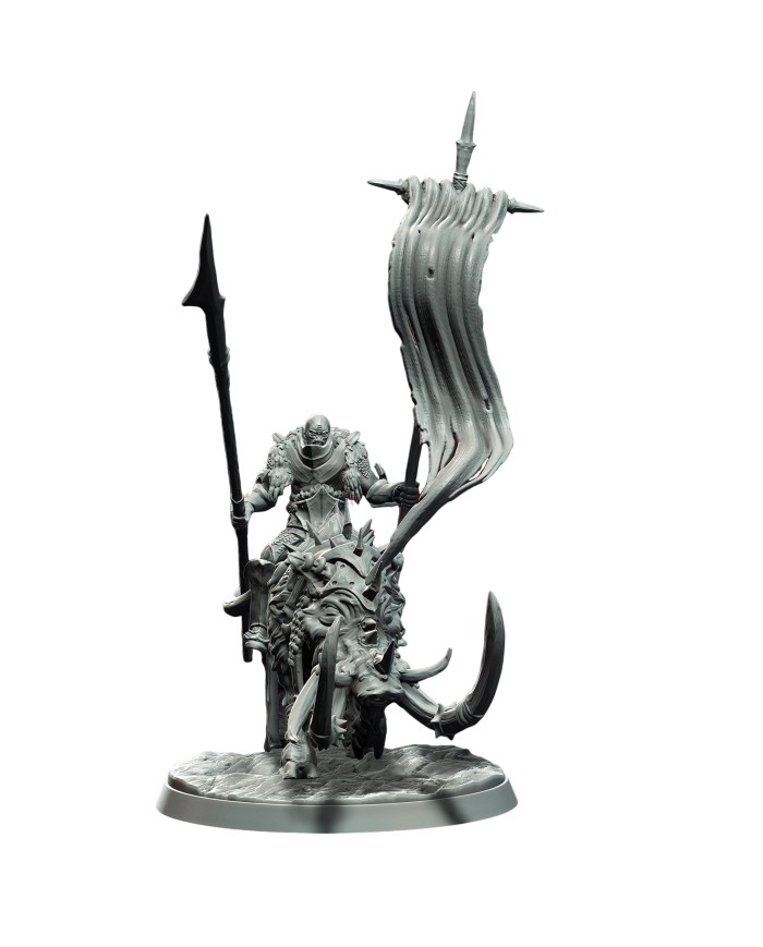 Jinete Lobo Orco del Clan Grishug - Horda Orco|Monolith Arts|Horda Orco