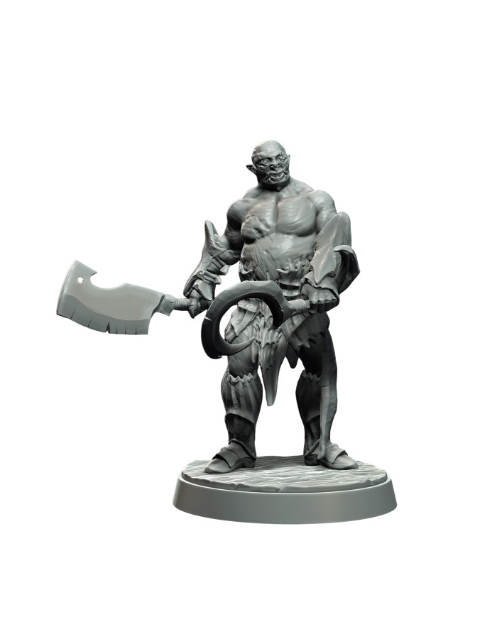 Orco del Clan Burzgog - A - Horda Orco|Monolith Arts|Horda Orco