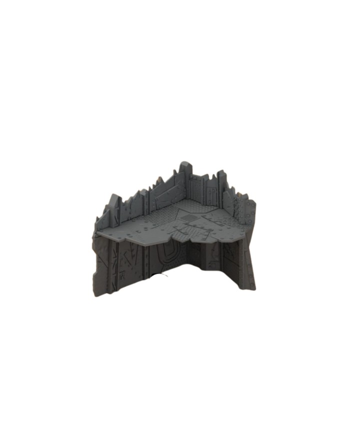 Orc Scrap Bastion Rear Left - A|Fabricator's Lair|Kill Zone Terrain