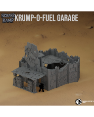Garaje Orco Krump-O-Fuel - A|Fabricator's Lair|























Transforma tus partidas con el Garaje Orco Krump-O-Fuel , una pieza única de escenografía que dará carácter y brutalidad a tus mesas de juego futuristas.
Diseñado por Fabricators Lair y perteneciente a la colección Xeno Sector : Scrapz Kamp, este bastión es perfecto para jugadores que buscan añadir atmósfera orka y detalles grimdark a sus batallas.

Características principales


Diseño original de Fabricators Lair , con estética agresiva e improvisada.


Parte de la colección Xeno Sector : Scrapz Kamp, creada para mesas temáticas de ciencia ficción.


Escala 28mm/32mm, compatible con Warhammer 40K , Grimdark Future y cualquier otro wargame de ciencia ficción en la misma escala.


Fabricado en bioplástico (PLA+) de alta resolución, resistente, detallado y eco-friendly.


Fácil de imprimar y pintar, adaptable a cualquier esquema de color orko o postapocalíptico.



Compatibilidad y uso
El Garaje Orco Krump-O-Fuel puede funcionar como fortificación, punto de control o cobertura en partidas ambientadas en mundos devastados y de estética grimdark.
Su diseño irregular de metal y chatarra encaja de manera natural en ejércitos orkos y escenarios de combate futurista.

Aviso importante
Este producto no es un garaje Orko oficial de Warhammer 40K, ni está respaldado, licenciado o asociado de ninguna forma a Games Workshop. Si deseas un garaje Orko oficial, puedes encontrarlo en warhammer.com
Con el Garaje Orco Krump-O-Fuel de la colección Xeno Sector : Scrapz Kamp , elevarás la inmersión de tus partidas y aportarás un toque salvaje y orko a tu mesa de juego.

Síganos en Facebook e Instagram para estar al tanto de todas las novedades de escenografia orco de Fabricators Lair
Terrain And Minis es un impresor autorizado con licencia comercial de Fabricators Lair























