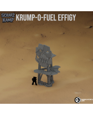 Orc Effigy Krump-O-Fuel|Fabricator's Lair|























Bring raw brutality to your tabletop battles with the Orc Effigy Krump-O-Fuel , a unique piece of terrain designed to dominate any grimdark battlefield.
Created by Fabricators Lair and part of the Xeno Sector : Scrapz Kamp collection, this model is perfect for players looking to enhance their games with authentic ork-style scenery.

Key Features


Original design by Fabricators Lair with brutal, improvised aesthetics.


From the Xeno Sector : Scrapz Kamp collection, ideal for grimdark or post-apocalyptic themed boards.


Scaled for 28mm/32mm miniatures, fully compatible with Warhammer 40K, Grimdark Future, or any other sci-fi wargame in the same scale.


Made with high-resolution PLA+ bioplastic, durable, eco-friendly, and packed with detail.


Ready to be primed and painted to match any ork, post-apocalyptic, or sci-fi theme.



Compatibility &amp; Gameplay
The Orc Effigy Krump-O-Fuel works perfectly as a fortress, defensive strongpoint, or line-of-sight blocking structure. Its jagged, scrap-metal look integrates seamlessly with ork armies and sci-fi terrain setups, making it a versatile centerpiece for your tabletop games.

Important Note
This product is not an official Ork Effigy from Warhammer 40K, and it is not licensed, endorsed, or supported by Games Workshop. If you are looking for an official Ork Effigy , you can purchase one directly at warhammer.com

With the Orc Effigy Krump-O-Fuel from the Xeno Sector : Scrapz Kamp collection, you can take your gaming table to the next level, adding authentic ork energy and grimdark atmosphere to every battle.



Follow us on  Facebook and Instagram to stay up to date with all the latest from Fabricators Lairs Orc Terrain

Terrain  And Minis is an authorized commercially licensed printer of Fabricators Lair






















