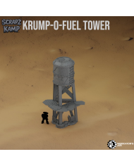 Orc Tower Krump-O-Fuel|Fabricator's Lair|























Bring raw brutality to your tabletop battles with the Orc Tower Krump-O-Fuel , a unique piece of terrain designed to dominate any grimdark battlefield.
Created by Fabricators Lair and part of the Xeno Sector : Scrapz Kamp collection, this model is perfect for players looking to enhance their games with authentic ork-style scenery.

Key Features


Original design by Fabricators Lair with brutal, improvised aesthetics.


From the Xeno Sector : Scrapz Kamp collection, ideal for grimdark or post-apocalyptic themed boards.


Scaled for 28mm/32mm miniatures, fully compatible with Warhammer 40K, Grimdark Future, or any other sci-fi wargame in the same scale.


Made with high-resolution PLA+ bioplastic, durable, eco-friendly, and packed with detail.


Ready to be primed and painted to match any ork, post-apocalyptic, or sci-fi theme.



Compatibility &amp; Gameplay
The Orc Tower Krump-O-Fuel works perfectly as a fortress, defensive strongpoint, or line-of-sight blocking structure. Its jagged, scrap-metal look integrates seamlessly with ork armies and sci-fi terrain setups, making it a versatile centerpiece for your tabletop games.

Important Note
This product is not an official Ork Tower from Warhammer 40K, and it is not licensed, endorsed, or supported by Games Workshop. If you are looking for an official Ork Tower , you can purchase one directly at warhammer.com

With the Orc Tower Krump-O-Fuel from the Xeno Sector : Scrapz Kamp collection, you can take your gaming table to the next level, adding authentic ork energy and grimdark atmosphere to every battle.



Follow us on  Facebook and Instagram to stay up to date with all the latest from Fabricators Lairs Orc Terrain

Terrain  And Minis is an authorized commercially licensed printer of Fabricators Lair






















