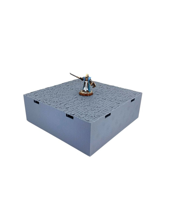 Large floor of the Ancrabourg quay wall|3DLayeredscenery|Medieval Town