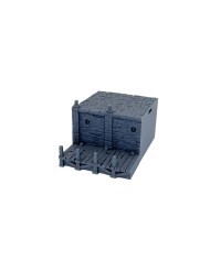 Ancrabourg Quay Dock Straight|3DLayeredscenery|Medieval Town