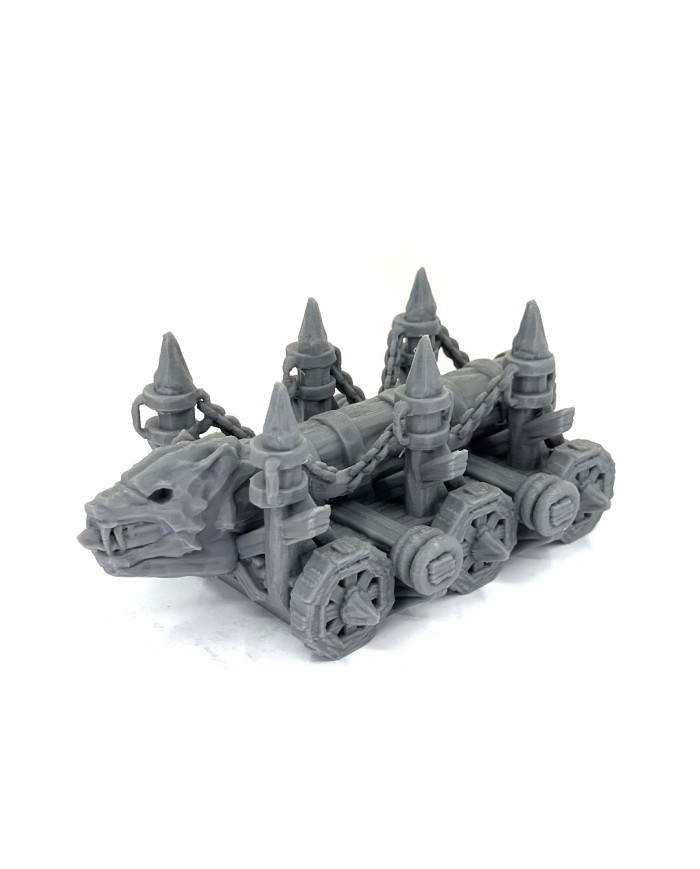 Ariete Orco del Reino de Azragor|Conquest Creations|Armas de Asedio Orco