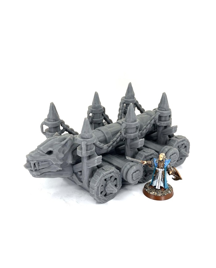 Ariete Orco del Reino de Azragor|Conquest Creations|Armas de Asedio Orco