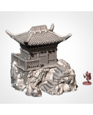 Oriental Building of Cathay on the Rocks|Txarli Factory|Cathay Terrain