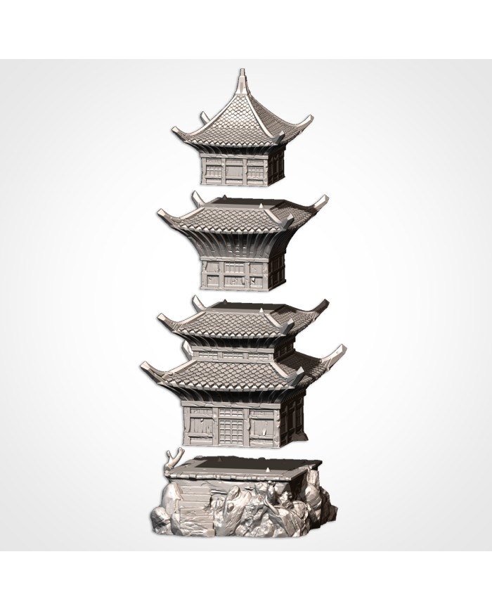 Oriental Tower of Cathay|Txarli Factory|Cathay Terrain