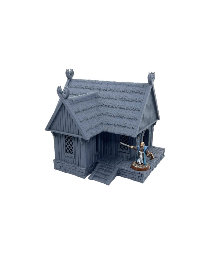 Casa del Aldeano del Reino de Sajonia|Conquest Creations|Escenografía Reino de Sajonia