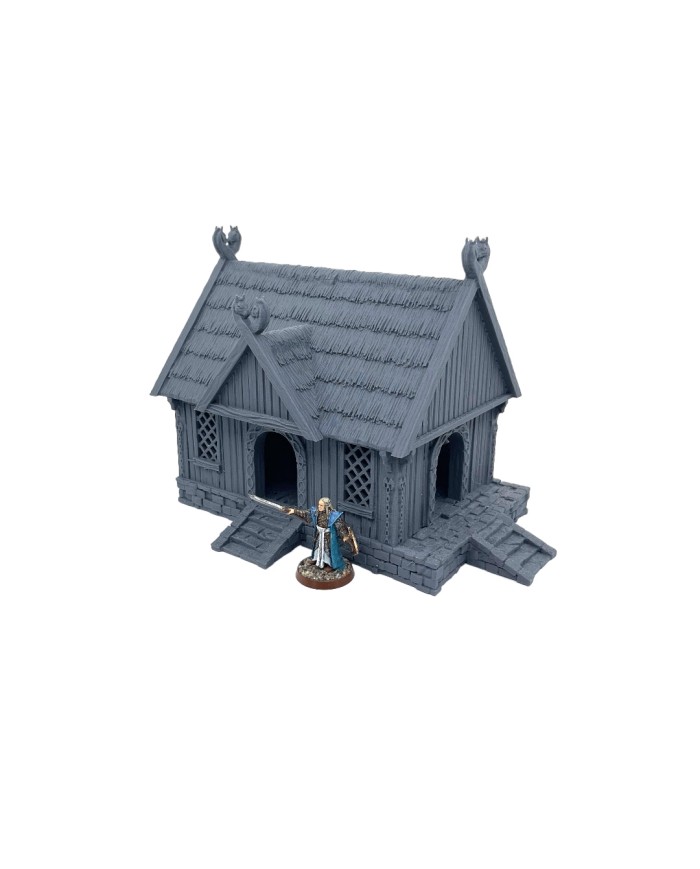 Hogar del Guerrero del Reino de Sajonia|Conquest Creations|Escenografía Reino de Sajonia