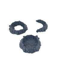 Craters (x3) - Set B|Forbidden Prints|Craters Terrain