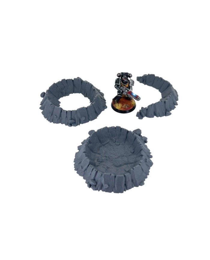 Craters (x3) - Set B|Forbidden Prints|Craters Terrain