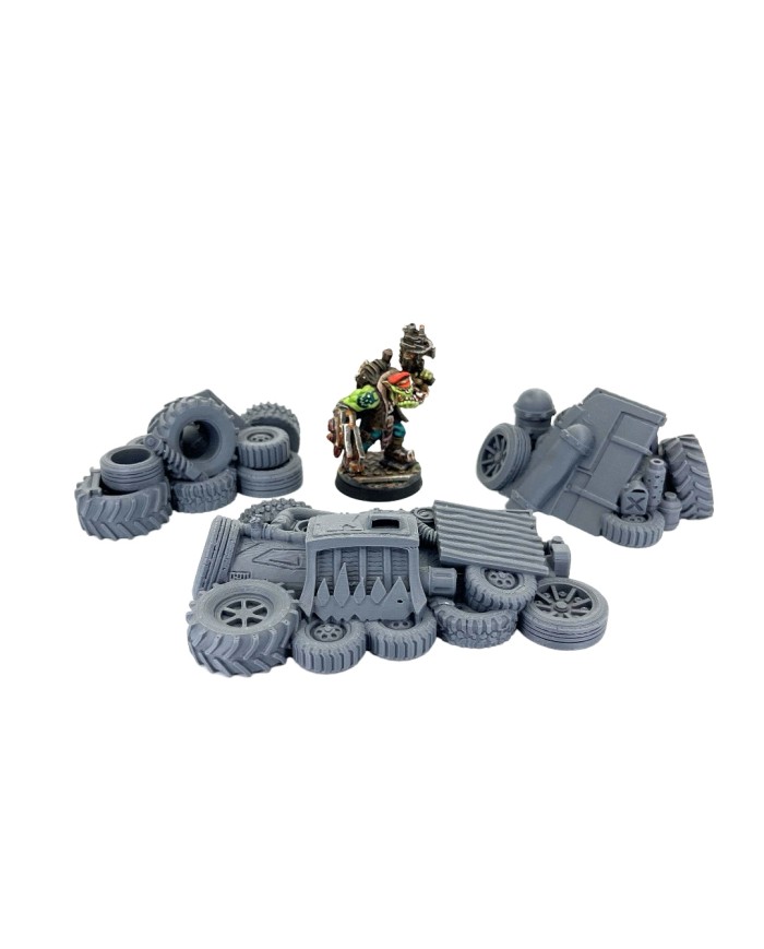 Piles of Orc Rubbish (x3) Scrapz Kamp|Fabricator's Lair|Orc Badlands