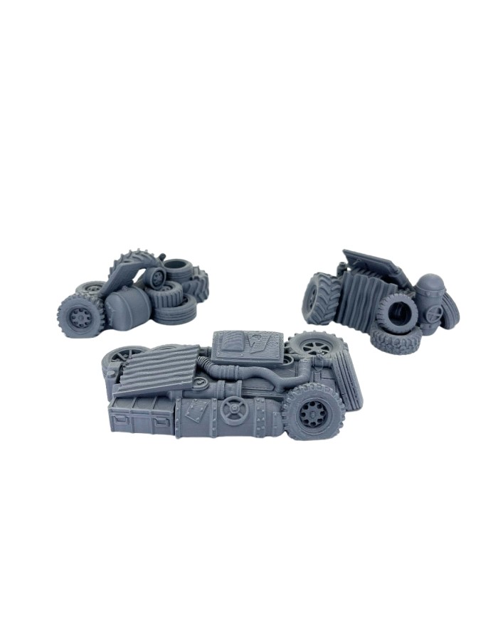 Montones de Basura Orco (x3) Scrapz Kamp|Fabricator's Lair|Páramos Orco