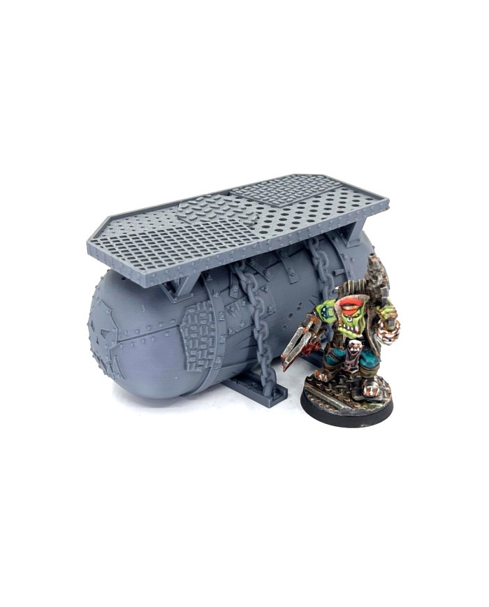 Scrapz Kamp Tank Orc with Platform|Fabricator's Lair|Orc Badlands