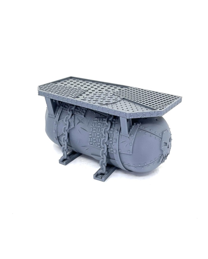 Scrapz Kamp Tank Orc with Platform|Fabricator's Lair|Orc Badlands