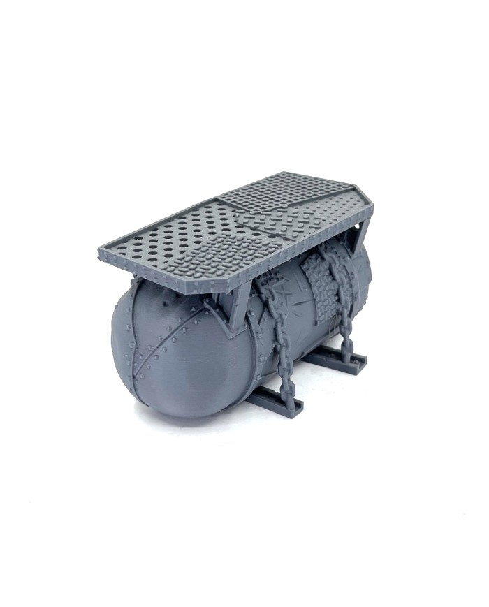 Tanque Orco con Plataforma del Scrapz Kamp|Fabricator's Lair|Páramos Orco