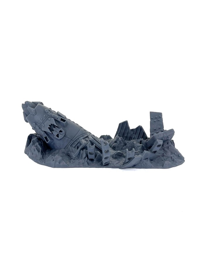 Crashed Orc Spaceship - D|Txarli Factory|Orc Badlands