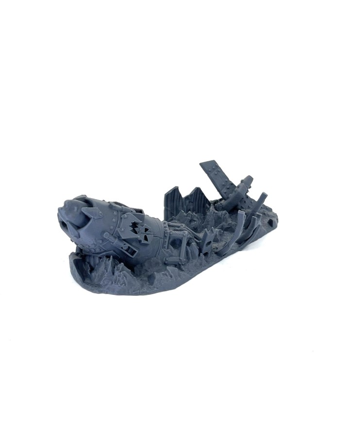 Crashed Orc Spaceship - D|Txarli Factory|Orc Badlands