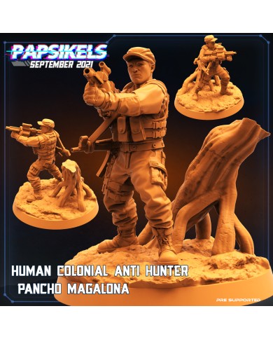 Human Colonial Anti Hunter - Pancho Magalona