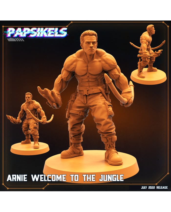 Arnie Bienvenido a la Jungla|Papsikels Miniatures
