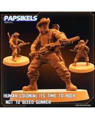 Humano Colonial - Es la hora del Rock|Papsikels Miniatures