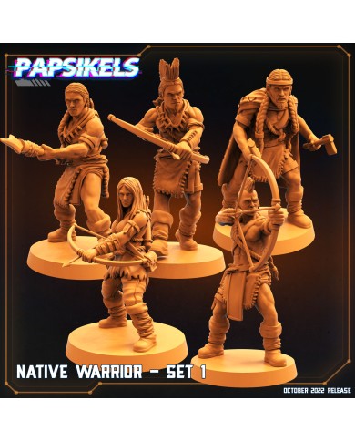 Comanche Native Warriors (x5)