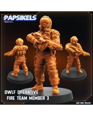 OWLF Operative Fire Team Member - 3|Papsikels Miniatures
