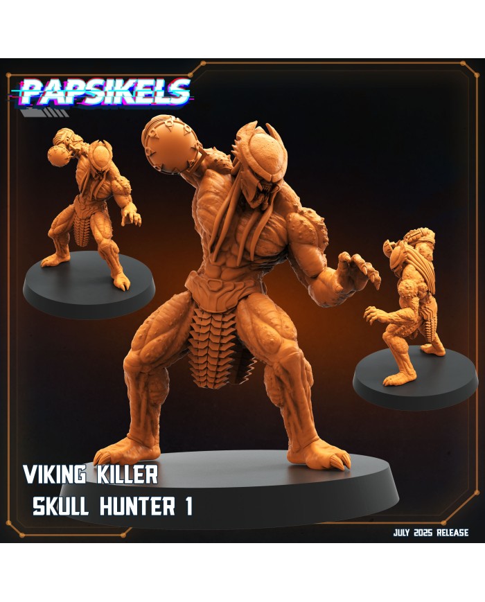 Viking Killer Skull Hunter - 1|Papsikels Miniatures|Special Skull Hunters